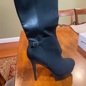 Mossimo black - black heel boots